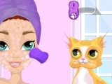 Jouer à Crazy Cat Lady Makeover